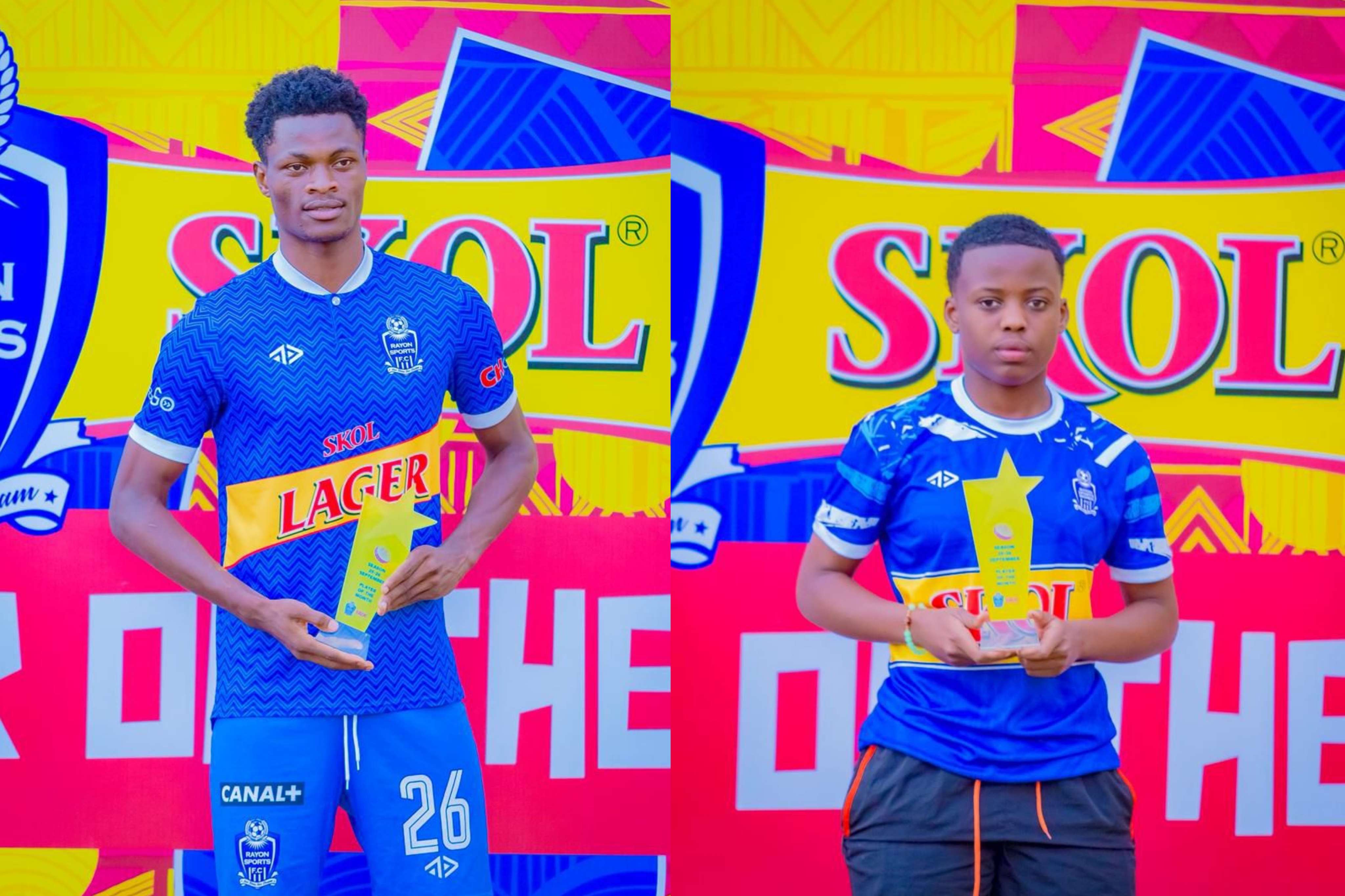 Tambwe Gloire na Gikundiro begukanye Igihembo cy’Umukinnyi w’Ukwezi kwa Nzeri