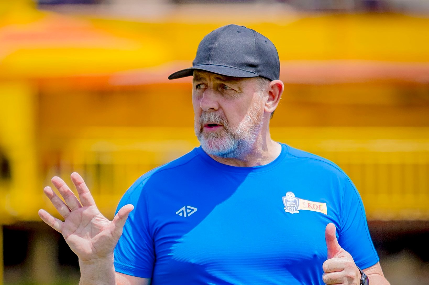 Bruno Ferry yashimiye abakinnyi be kwitanga bagasezerera Police FC mu Gikombe cy'Amahoro