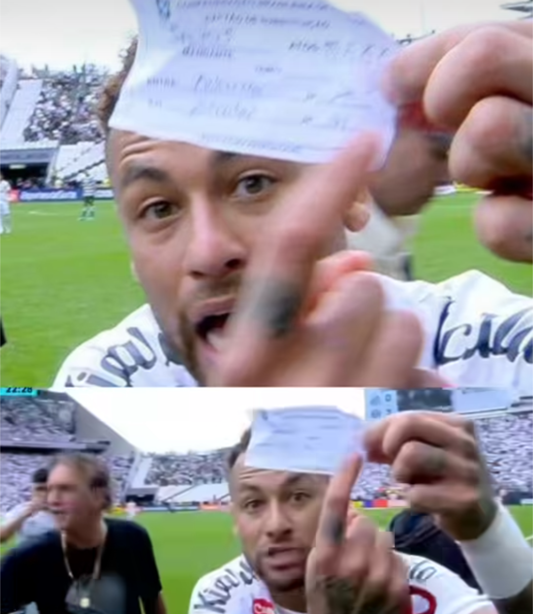 Ubwumvikane Buke hagati ya Neymar n’Abasifuzi Bwaciye Ibintu Muri Santos