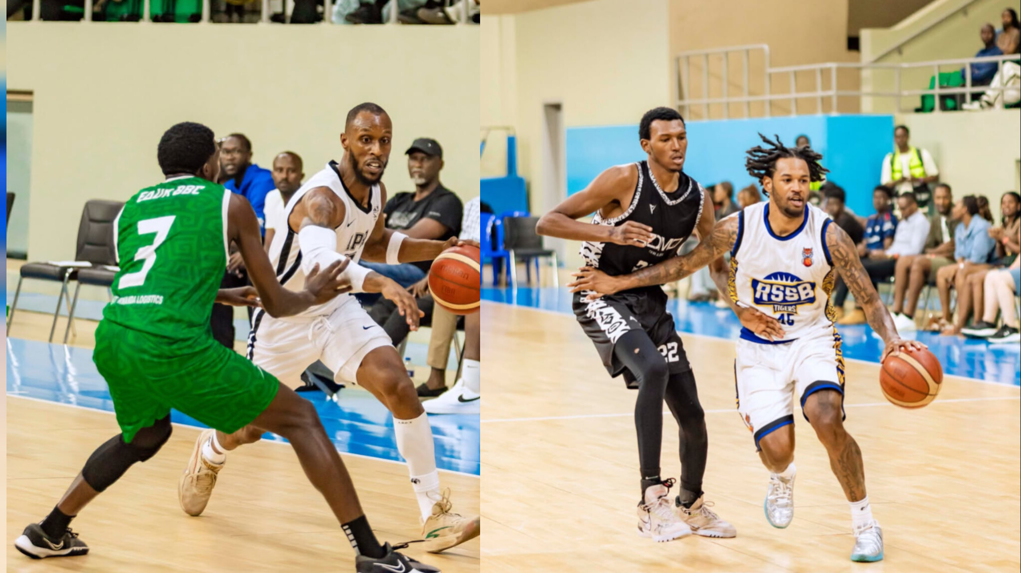 APR BBC na RSSB tigers zitwaye neza muri shampiona ya basketball mu Rwanda.