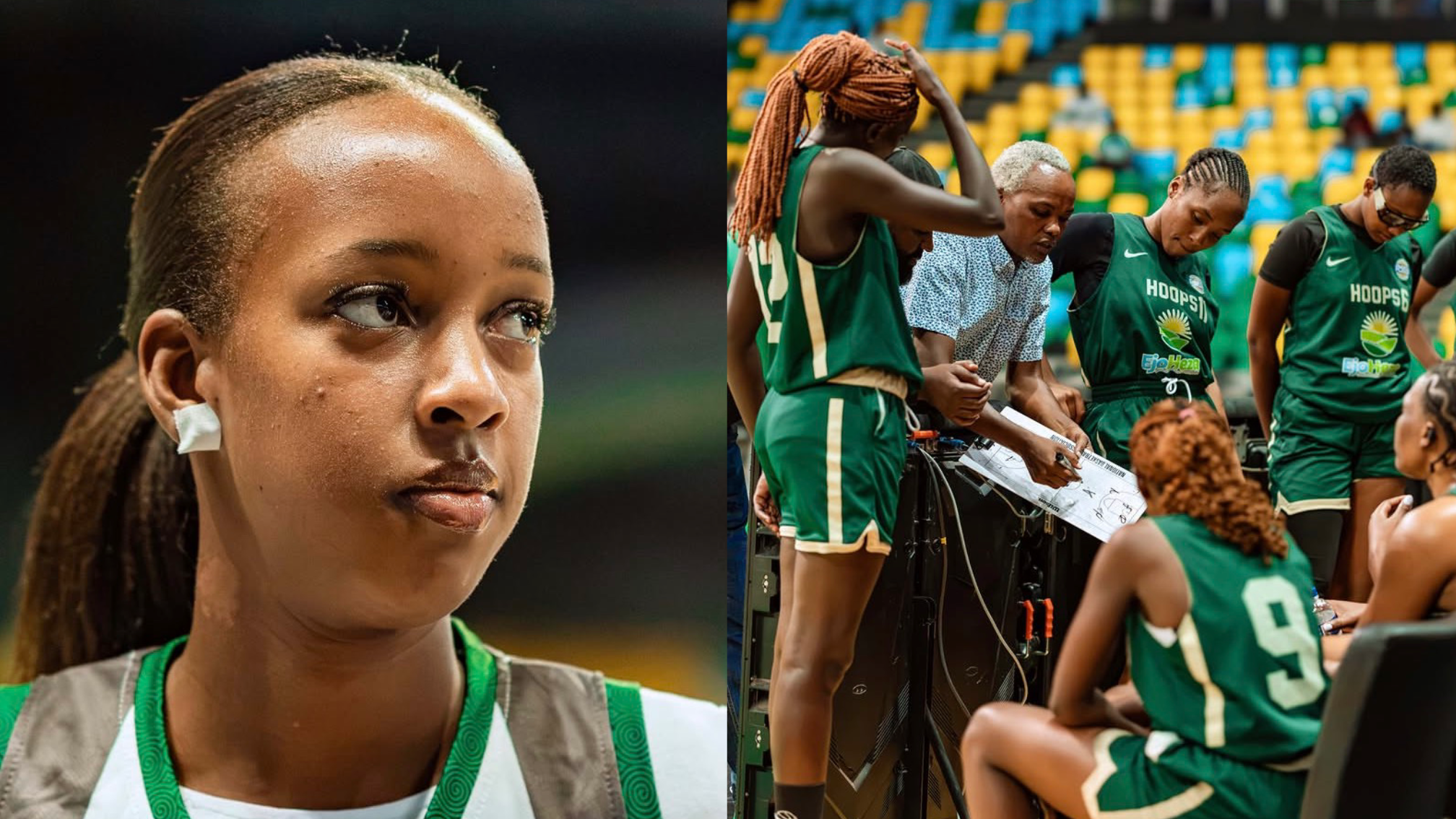 Mugisha vivine Elisabeth Yafashije the hoops women bbc gutsinda umukino wa 1